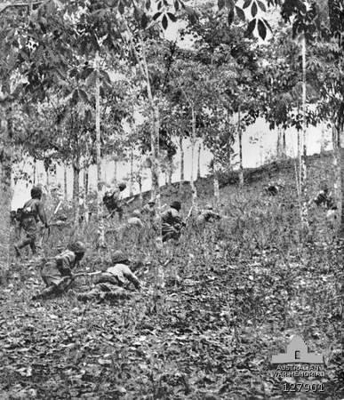 Japanese fighting on Bt Tmah Hill