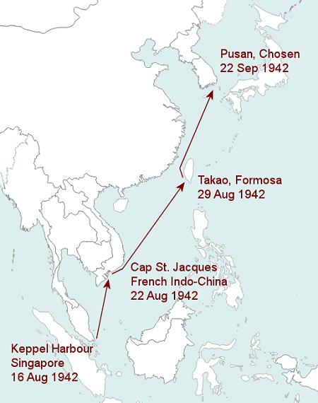 Fukkai Maru voyage